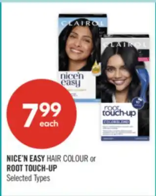 Shoppers Drug Mart NICE'N EASY HAIR COLOUR or ROOT TOUCH-UP offer