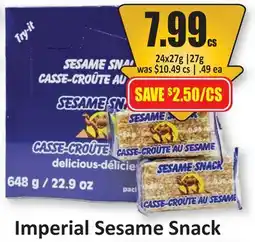 Starsky Imperial Sesame Snack offer