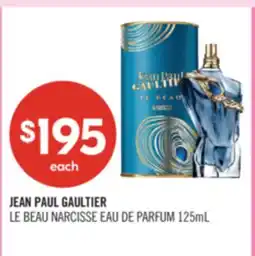 Shoppers Drug Mart JEAN PAUL GAULTIER LE BEAU NARCISSE EAU DE PARFUM 1 offer