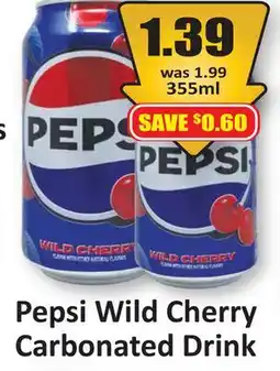 Starsky Pepsi Wild Cherry Carbonated Drink offer
