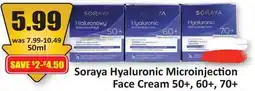 Starsky Soraya Hyaluronic MicroInjection Face Cream 50+, 60+, 70+ offer