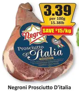 Starsky Negroni Prosciutto D'italia offer