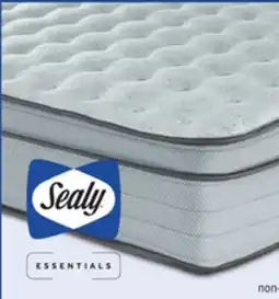 Leon's Sealy Essentials Remy II Firm Eurotop Queen Mattress offer