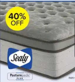 Leon's Sealy Posturepedic Plus Sterling Milana II Luxury Plush Eurotop Queen Mattress offer
