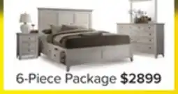 Leon's San Mateo 6-Piece Queen Bedroom Package-Tuscan offer
