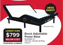 Leon's Brock Queen Complete Adjustable Base offer