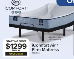 Leon's Serta iComfort AIR 1 Firm 11.5 offer