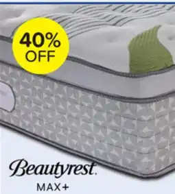 Leon's Beautyrest Max+ Lumen Euro Top Luxury Firm Queen Mattress offer