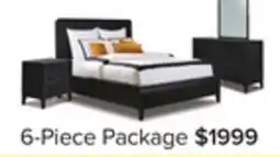 Leon's In Harmony - Elure 6 - Piece Queen Waterfall Panel Bedroom Set - Peppercorn offer