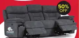 Leon's Dawson Power Reclining Sofa - Graphite offer
