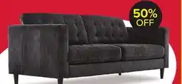 Leon's Anthena Sofa - Charcoal - Open-Box offer