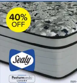 Leon's Sealy Posturepedic Palatial Crest Tenley II Medium Eurotop Queen Mattress offer