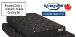 The Brick Springwall Advance Vauxhall Tight Top Firm Twin Mattress offer