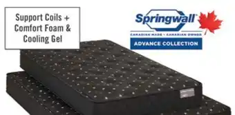 The Brick Springwall Advance Vauxhall Tight Top Firm Twin Mattress offer