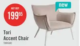 The Brick Tori 32.68 Fabric Accent Chair with Metal Frame - Sand offer
