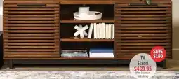 The Brick Wilder 68 Traditional TV Stand with Storage and Cable Management for TVs up to 78 – Dark Brown offer