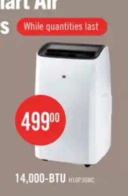 The Brick TCL 12,000 BTU Portable Smart Air Conditioner - H8P36W offer