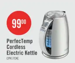 The Brick Cuisinart PerfecTemp Cordless Electric Programmable Kettle – CPK-17C offer