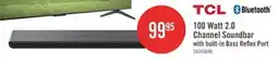 The Brick TCL 2.0 CH Bluetooth Dolby Atmos DTS Virtual:X Soundbar (S45H) offer