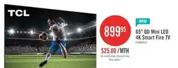 The Brick TCL 65 QM64L QD Mini-LED 4K Smart Fire TV (65QM64L) - 2026 Model offer