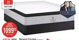 The Brick Scott Living Berwick ET Medium Queen Mattress offer