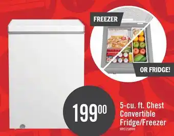 The Brick Midea 5 Cu. Ft. Convertible Chest Refrigerator-Freezer - MRC05M4CWW offer