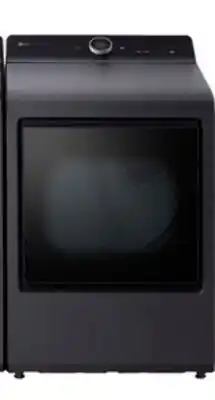 The Brick LG 7.3 Cu. Ft. Electric Dryer with Steam - Matte Black - DLEX8600BE offer