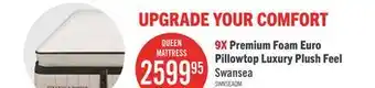 The Brick Stearns & Foster Swansea Luxury Euro Pillowtop Queen Mattress offer