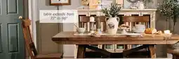 The Brick Cedar 6pc Dining Set with Table, Bench & 4 Chairs, Pine Wood, Trestle-Base, 72.07W - Brown offer