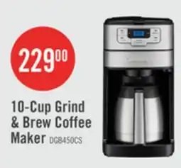 The Brick Cuisinart 10-Cup Grind and Brew Coffee Maker - DGB-450C offer