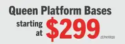 The Brick Queen Platform Bases offer