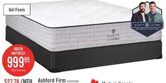 The Brick Scott Living Ashford TT Queen Mattress offer
