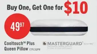 The Brick Masterguard Cooltouch Plus Queen Pillow offer