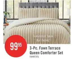 The Brick Fawn Terrace 3-Piece Full/Queen Comforter Set - Warm Caramel offer