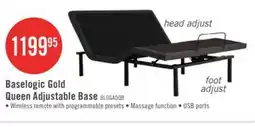 The Brick Baselogic Gold Queen Adjustable Base offer
