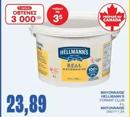 Wholesale Club MAYONNAISE offer