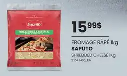 Wholesale Club FROMAGE RÂPÉ offer