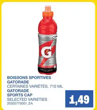 Wholesale Club BOISSONS SPORTIVES offer