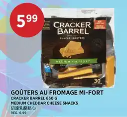Kim Phat CRACKER BARREL MEDIUM CHEDDAR CHEESE SNACKS offer