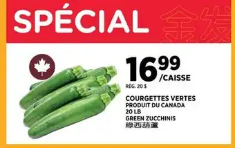 Kim Phat GREEN ZUCCHINIS offer