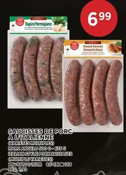 Kim Phat MARC ANGELO ITALIAN STYLE PORK SAUSAGES offer