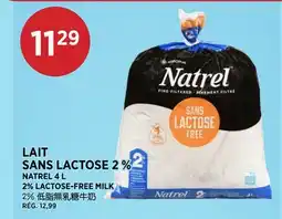 Kim Phat NATREL 4 L 2% LOW FAT LACTOSE-FREE MILK offer