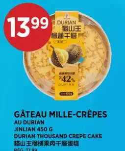 Kim Phat JINLIAN DURIAN THOUSAND CREPE CAKE offer