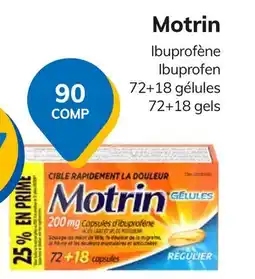 Accès pharma Motrin offer