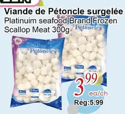 Marche C&T Platinuim seafood Brand Frozen Scallop Meat offer