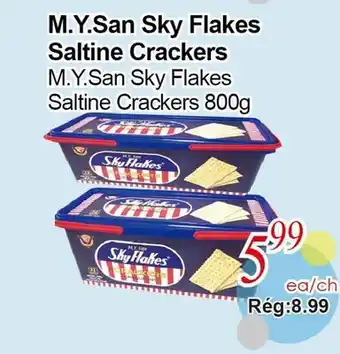 Marche C&T M.Y.San Sky Flakes Saltine Crackers offer