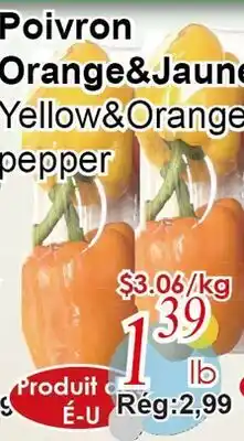 Marche C&T Poivron Orange&Jaune offer