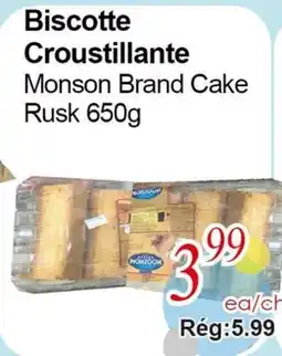 Marche C&T Monson Brand Cake offer