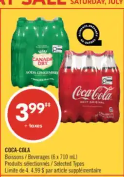 Pharmaprix COCA-COLA Beverages offer