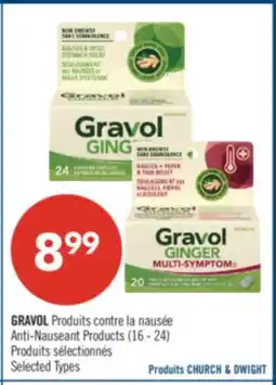Pharmaprix GRAVOL Anti-Nauseant Products offer